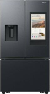 Geladeira Samsung Family Hub French Door RF27 com Soundbar com Dispenser de Água e Gelo 564L Black Inox