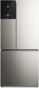 Refrigerador Multidoor Efficient Electrolux de 03 Portas Frost Free com 590 Litros Autosense e Inverter Inox Look